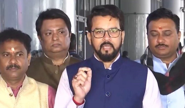 Anurag Thakur Accused West Bengal government for sheltering corruption