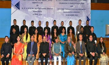 Governor inaugurates induction training programme of IA&AS officers