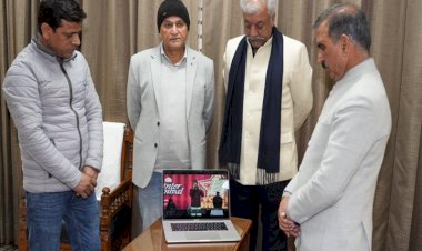 CM launches theme song of Winter Carnival Shimla-2025