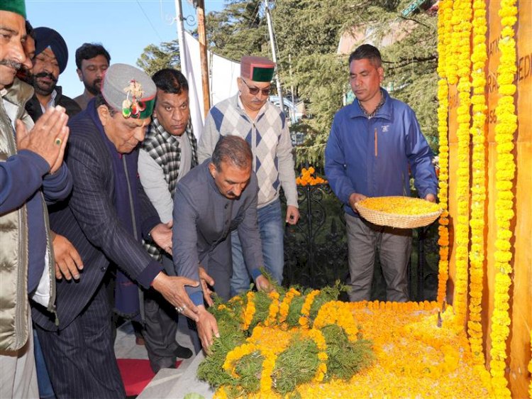 CM offers floral tributes to Dr. B.R. Ambedkar