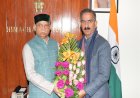 Chief Minister greets Governor on New Year
