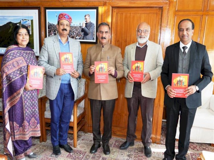 CM releases 'Gender Perspectives in Public Policy & Development' book