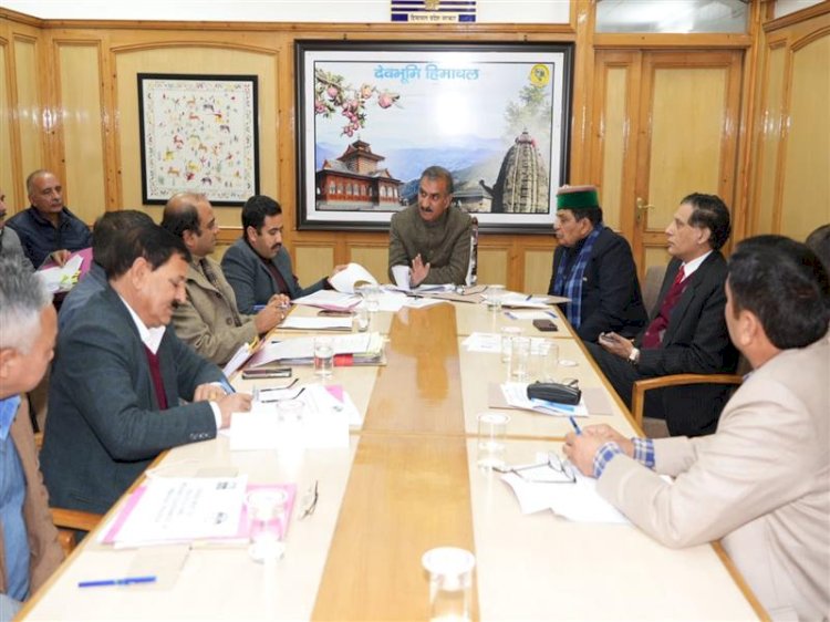 Chief Minister reviews works of various departments