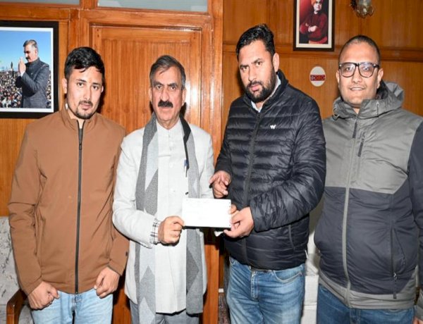 Contribution towards CM Relief Fund