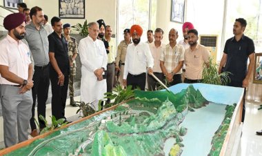 Governor visits Bhakra Dam to review power generation infrastructure