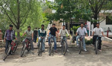 Shoolini Cycling Club pedals for environmental awareness on World Environment Day