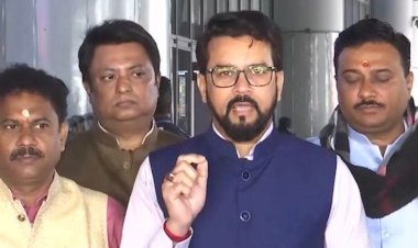 Anurag Thakur Accused West Bengal government for sheltering corruption