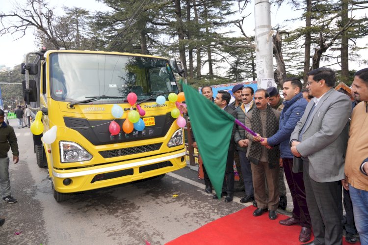 CM flags off 15 tippers of PWD