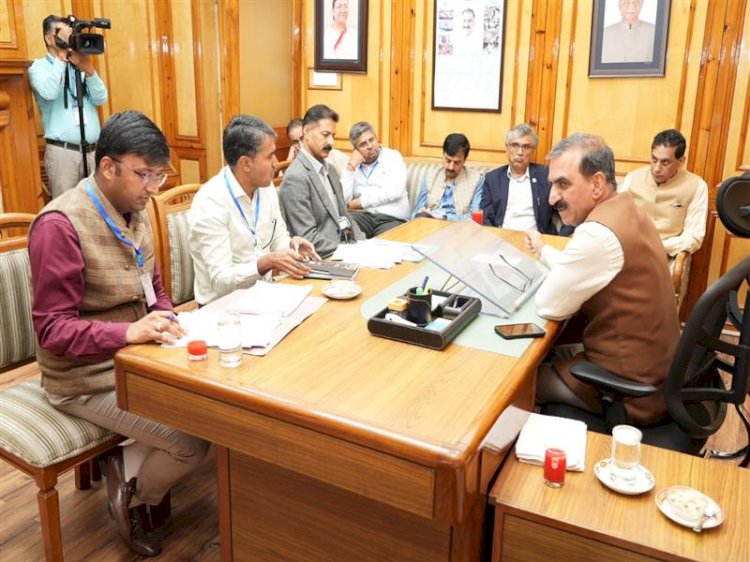 CM reviews progress of green hydrogen plant in Nalagarh