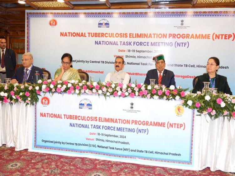 CM inaugurates National Task Force Meeting on TB in Shimla