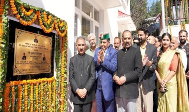 CM inaugurates new building of institute for specially-abled children in Dhalli