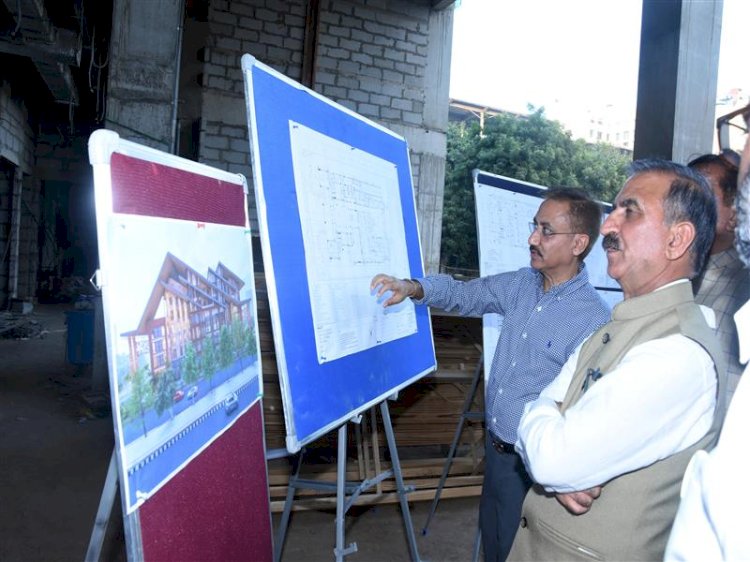 CM inspects Himachal Niketan in New Delhi