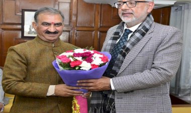 CM congratulates Justice Gurmeet Singh Sandhawalia on swearing-In as Chief Justice
