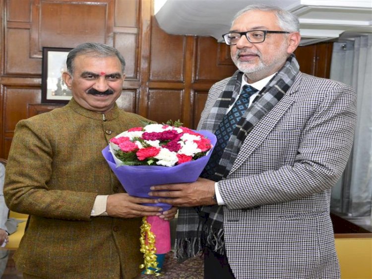 CM congratulates Justice Gurmeet Singh Sandhawalia on swearing-In as Chief Justice