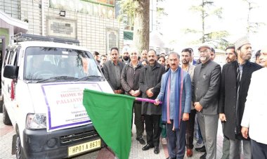 CM flags off Home-Based Palliative Care vehicle