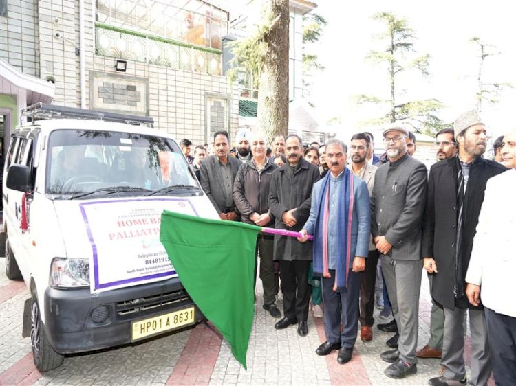 CM flags off Home-Based Palliative Care vehicle