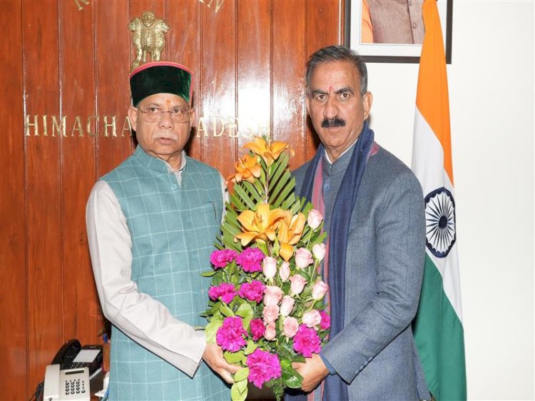 Chief Minister greets Governor on New Year