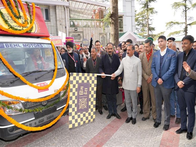 CM launches online platform for SHG products, flags off seven food vans