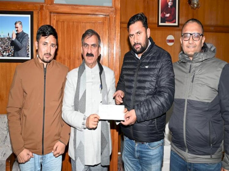 Contribution towards CM Relief Fund