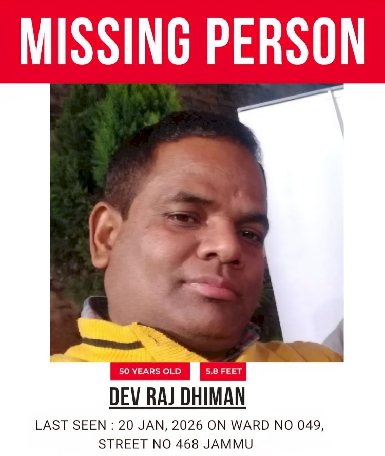 Dev Raj from Pandwin, missing in Jammu, found safe - thanks to Anurag Thakur's intervention
