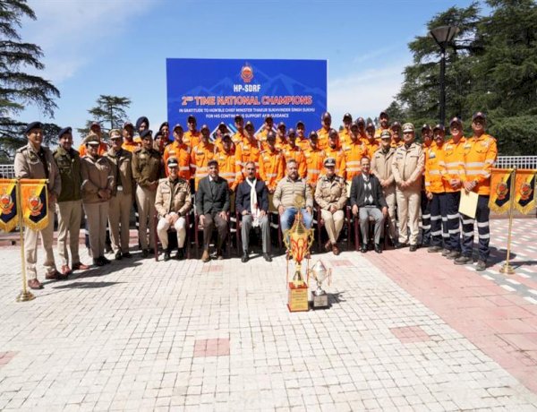 Proud moment for Himachal as SDRF tops national CSSR competition again: CM