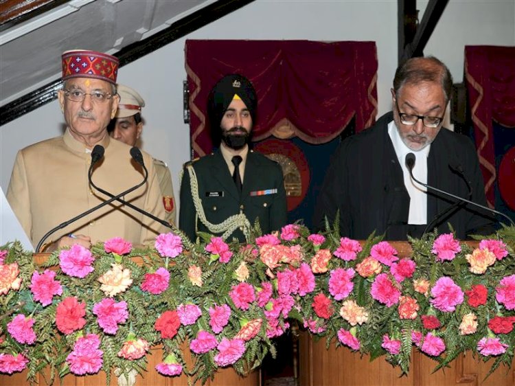 Kavinder Gupta sworn in as Governor of HP