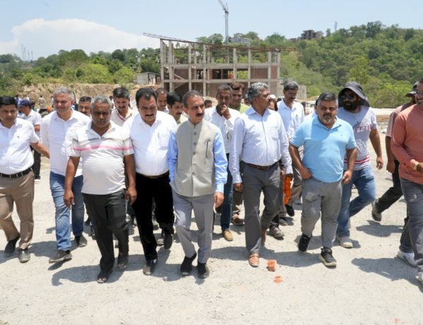 Chief Minister lays foundation stone of Rs. 35 crore critical care block at Jol Sapper
