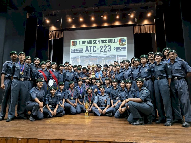 Grand Conclusion of 10-Day Annual Training Camp (ATC-233) at NIT Hamirpur